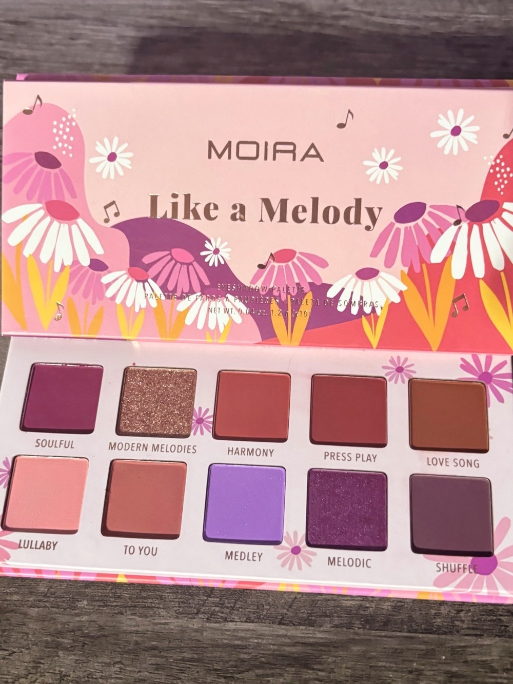 MOIRA Beauty Like a Melody Eye Shadow Palette NEW